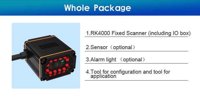 RK4000 Módulo de escáner 2D fijo de grado industrial